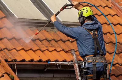 Démoussage et hydrofuge de toiture à Rousses
